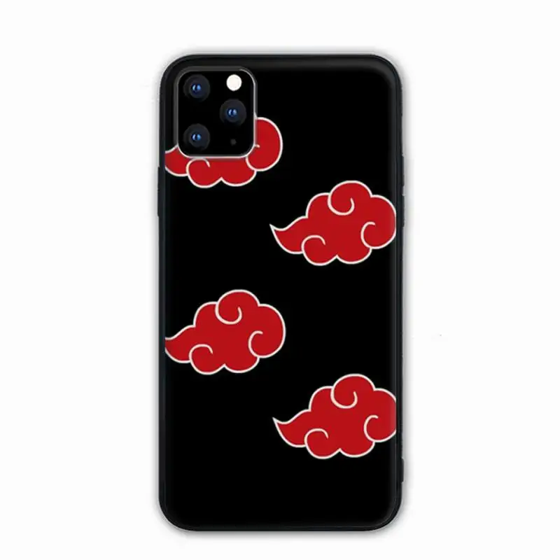 Чехол для телефона Akatsuki Anime N-Naruto Iphone 13 Mini 12 11 Pro Max X XS XR чехол 7 8 Plus SE2 силиконовый |