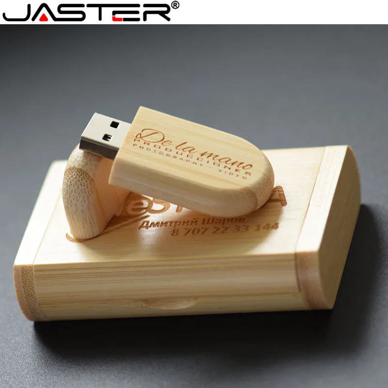 USB флеш накопитель JASTER овальный деревянный + откидной корпус 2 0 4 ГБ 8 16 32 64 ГБ|USB