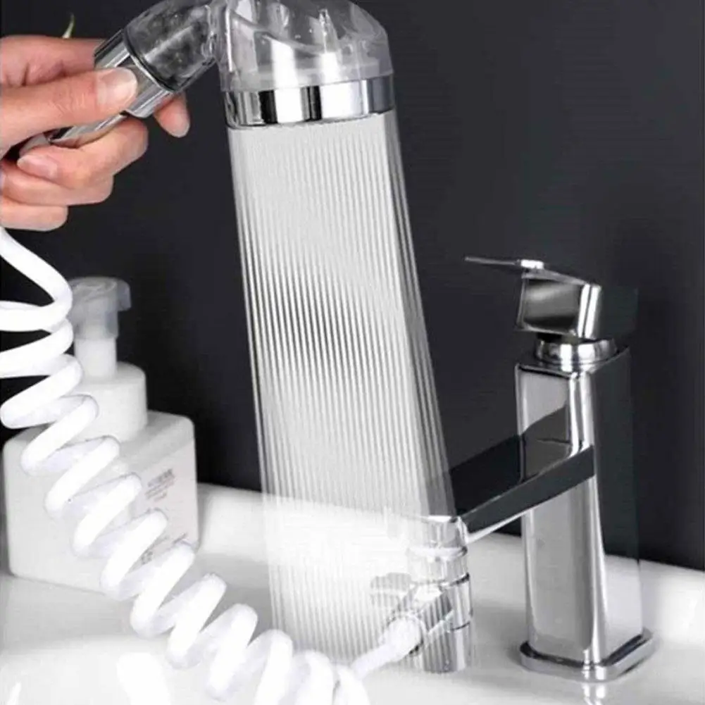 Телескопический шланг для телефонной линии душевой пружина гибкая