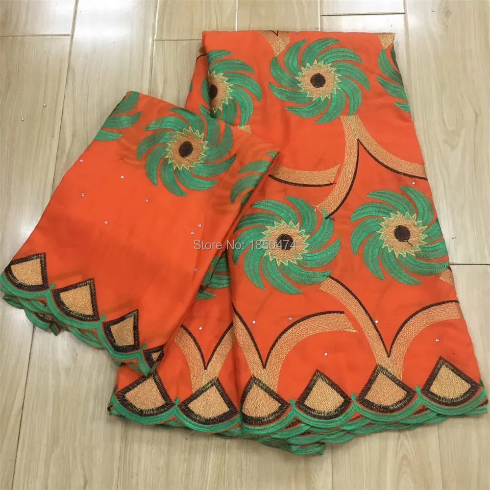 Оптовая продажа 5 + 2 ярдов высокое качество африканская швейцарская вуаль