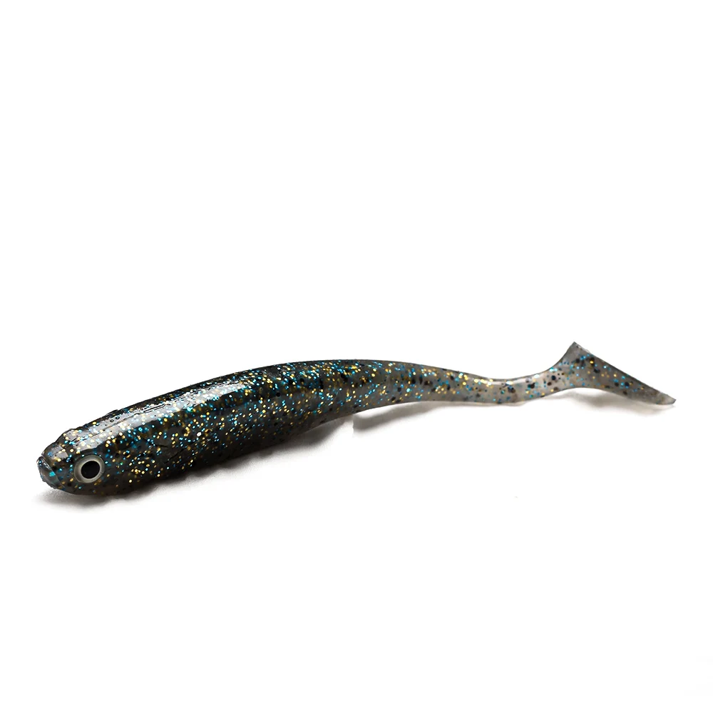 6 шт./партия Мягкая приманка Т хвост червь воблер наживка 110 мм 7 9 г силиконовая