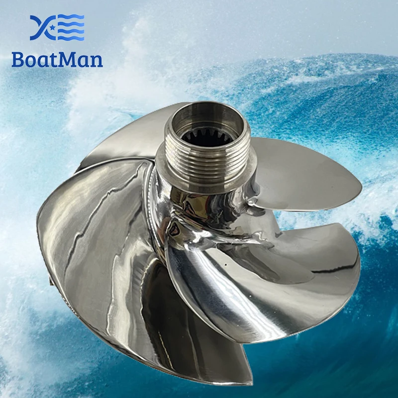 Крыльчатка Гидроцикла 140 мм подходит для Seadoo BRP SPARK ACE 900 HO TRIXX 2014-новая полированная