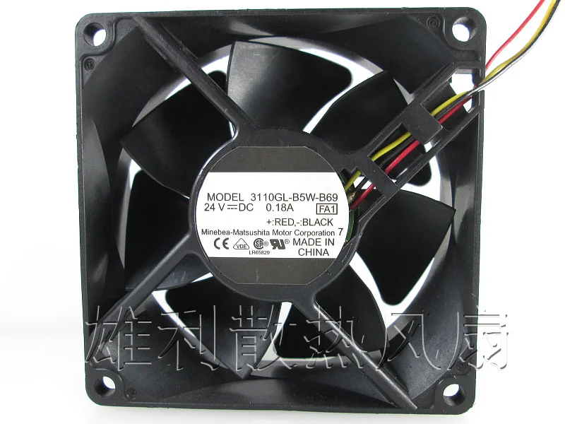 

Защита охлаждения двигателя 8025, 8 см, 24 В, 0,18 А, 3110GL-B5W-B69