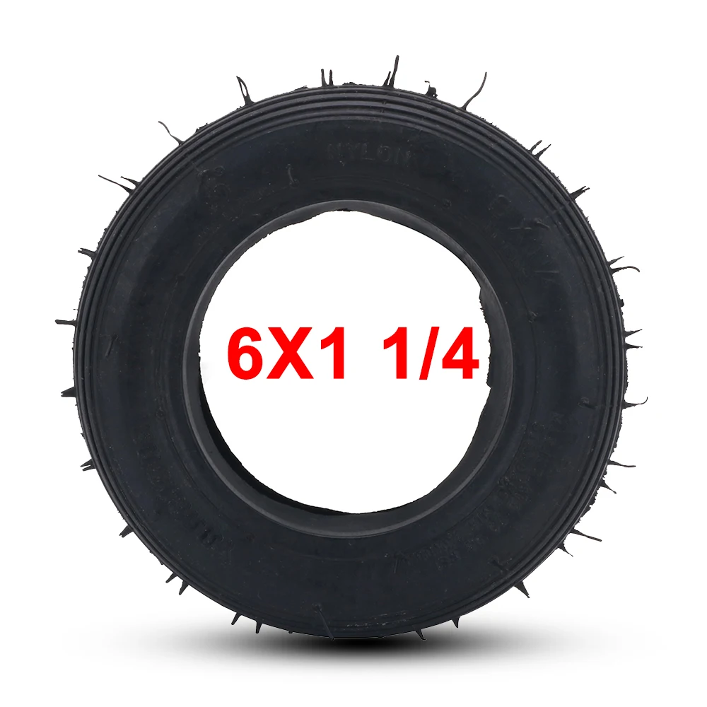 outer 6x1 1/4 шина 6 дюймов пневматическая шина Мотоцикл Скутер надувание колеса с ступицей с внутренней трубкой электрический скутер E-bike 150 мм - Цвет: outer