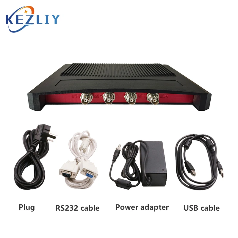 

UHF четырехканальный считыватель карт 902-928 МГц 865-868 МГц 4G RS232 Rfid фиксированный считыватель карт Wi-Fi интерфейс для управления запасами