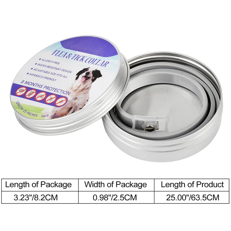 Ошейник Поводок для питомца собаки от блох клещей предупреждения