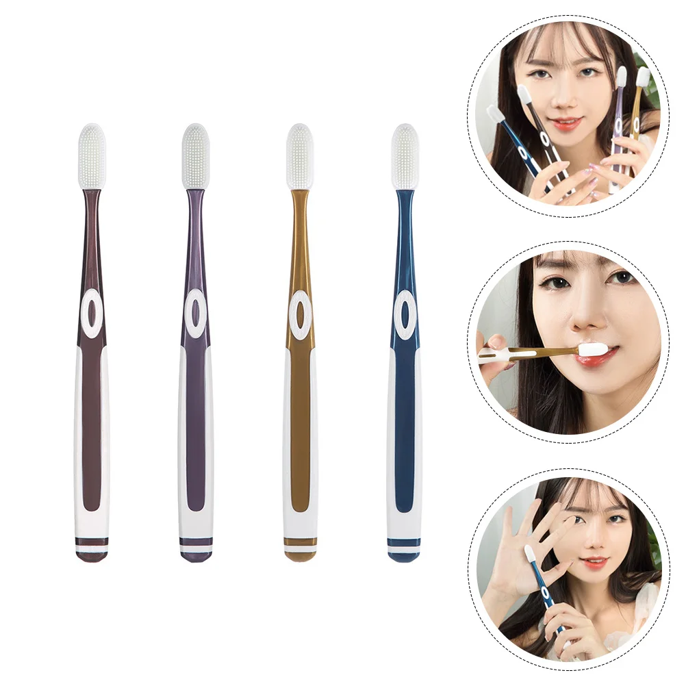 

4 шт., Силиконовые Зубные щётки для взрослых