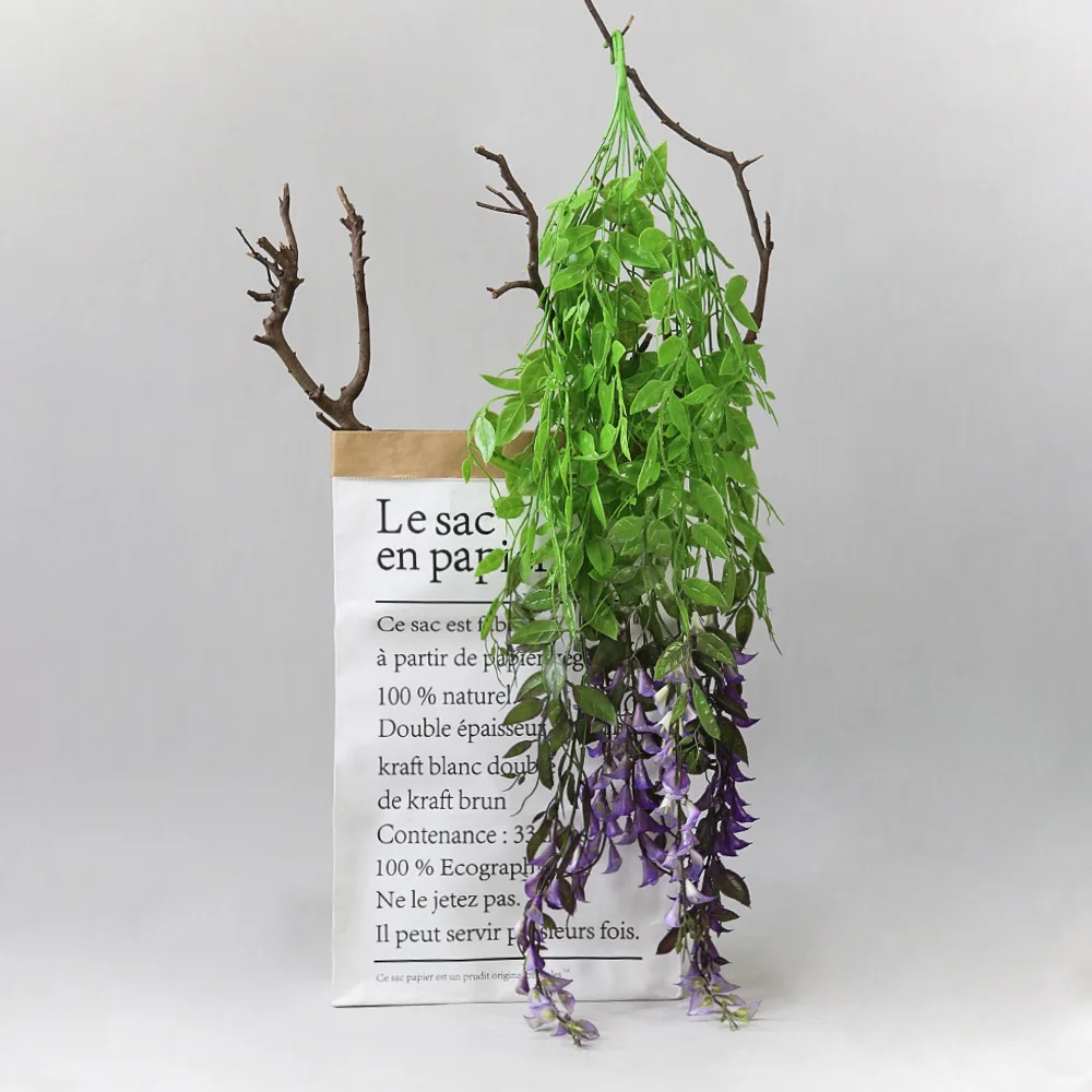 

Цветочная лоза Калла, настенное украшение, искусственное растение, лес, искусственный цветок, настенная подвесная схема для потолка рестор...