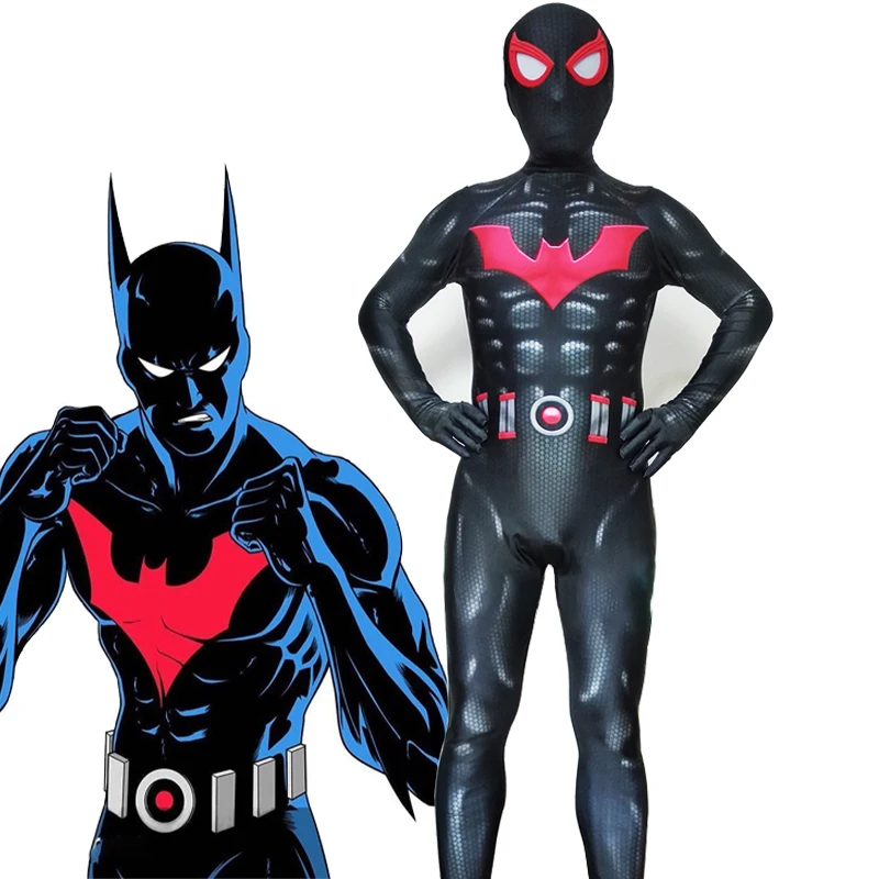 

Anime SuperHero Costume Spandex 3D Print Halloween Costume Cosplay Bodysuit Superhero Zentai Suit for Adult/Kids