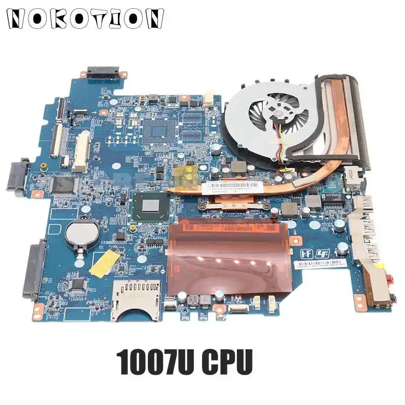 

Материнская плата NOKOTION A1945026A DA0HK9MB6D0 для ноутбука SONY vaio SVF15 SVF152 SR109 1007U CPU DDR3, бесплатный радиатор