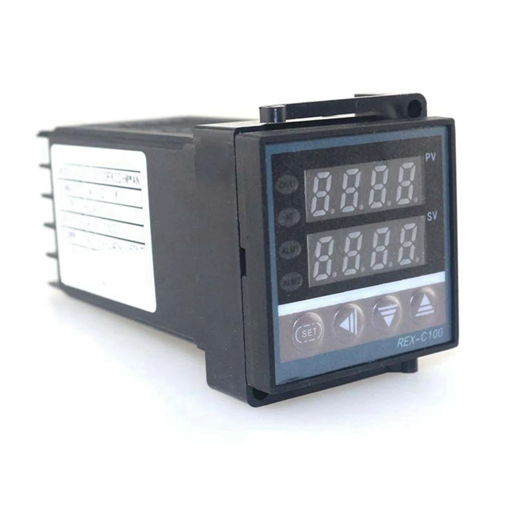 REX-C100 Цифровой ПИД-регулятор температуры REX C100 40DA реле SSR выходной термостат