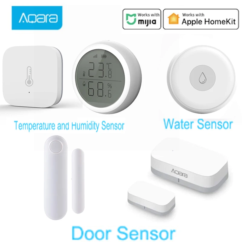 Умный дом Aqara Zigbee беспроводной хаб с датчиками для управления домом работает