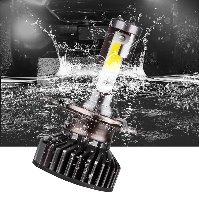 Высокая мощность мини H7 led H4 9005 9006 HB4 H8 H11 мотоциклетные фары лампы для автомобилей