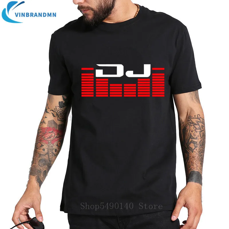 

Футболка Deejay в стиле хип-хоп, уличная одежда, забавная футболка с рисунком DJ-режима, Мужская футболка в стиле рок-музыки, хипстерская футболка в стиле рэпера, мужские футболки