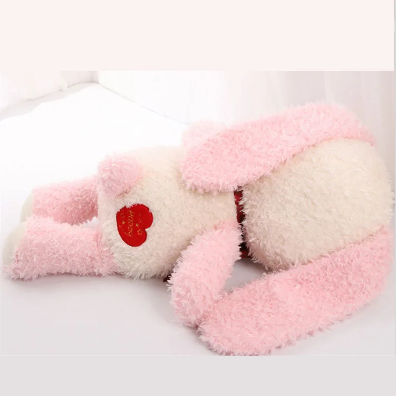 

70cm Cute Couple Bear Rabbit Soft stuffed plush animals toys kids dolls Children Birthday Christmas Wedding Party Gifts