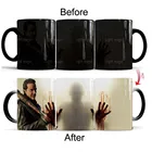 Ходячие мертвецы, кофейная кружка Negan 11 унций, керамическая Волшебная чайная чашка изменяемого цвета, Подарочная кружка для друзей