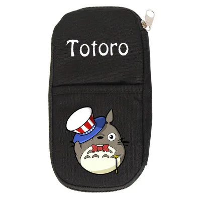 Мой сосед Тоторо Косплей Холст Карандаш чехол на молнии мультфильм Косметика