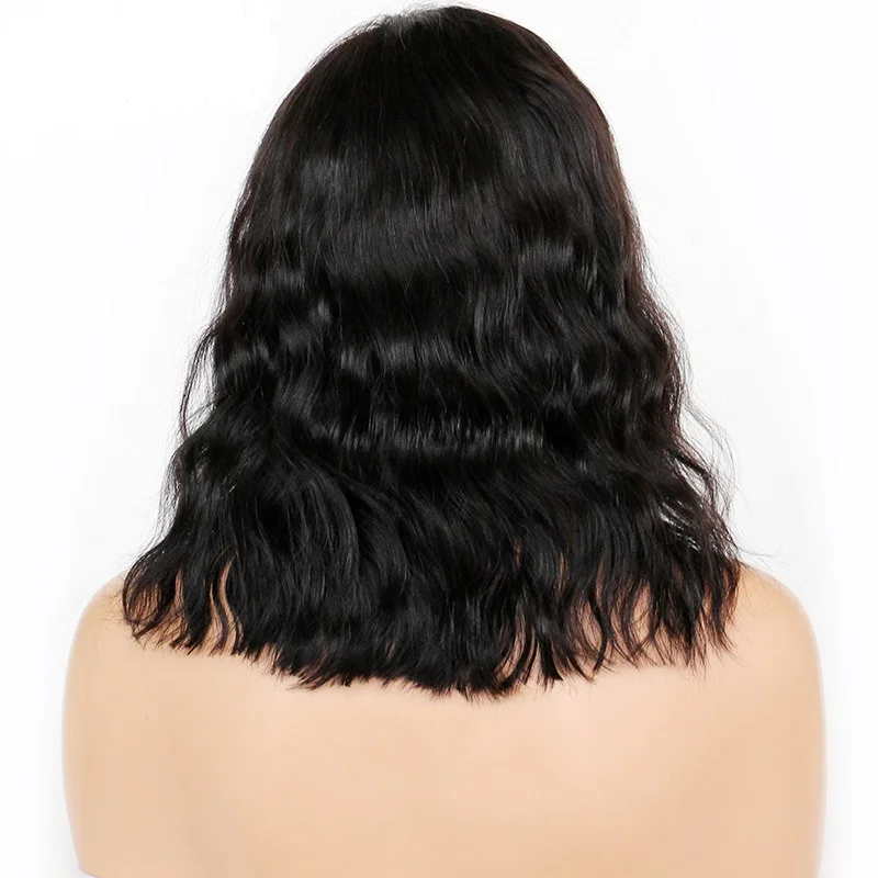 Парики из натуральных волос на кружевном фронте короткий парик с Бобом 13х6