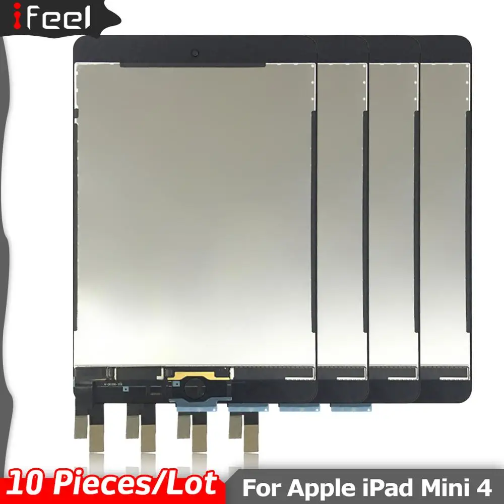 10 шт./лот для iPad mini 4 Mini4 A1538 A1550 ЖК дисплей Дисплей сенсорный Экран планшета Панель