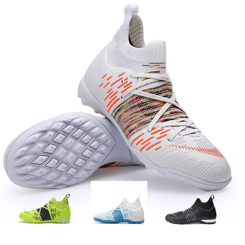 

Autumn Men's Football Shoes Children's Football Shoes TF FG Sports Shoes Splint Grass Training Sports Shoes Futsal Shoes