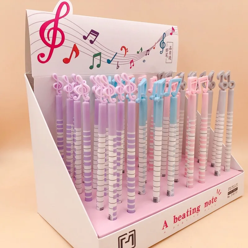 4 шт. музыкальная гелевая ручка избиение нот Корейская версия силиконовая