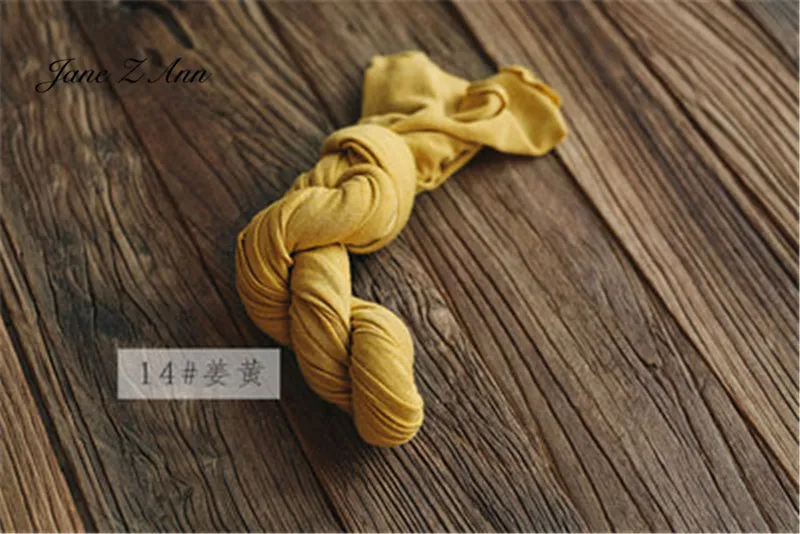 Tela envuelta de color s&oacute;lido, el&aacute;stica, suave, 27 colores, para fotos de beb&eacute;s, accesorios de fotograf&iacute;a para reci&eacute;n nacidos, 40x130cm-4
