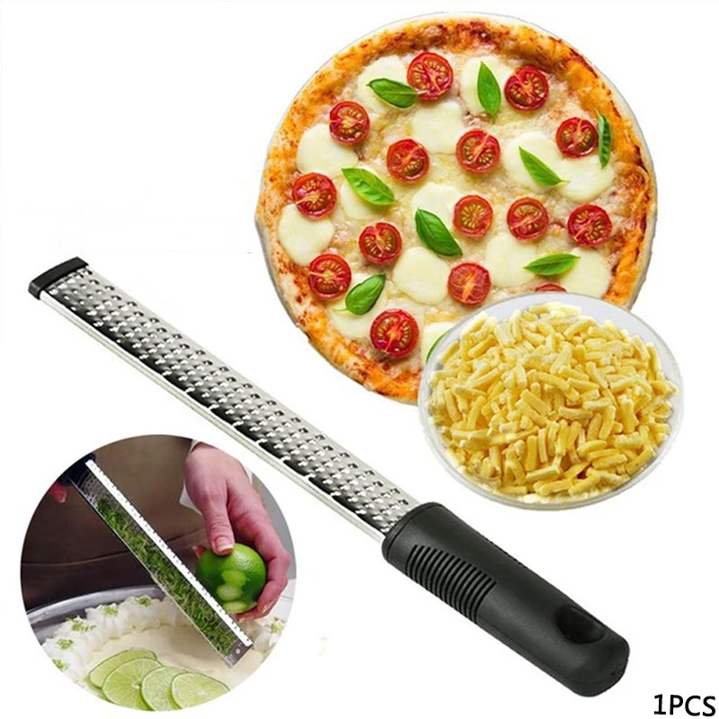 

Citrus Lemon Zester & Cheese Grater-Parmesan Cheese, Lemon, Chocolate, Vegetables, Fruits, Ginger, Garlic, Nutmeg, Kitchen Tools