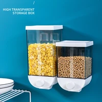 transparent visible snack dried fruit storage container wall hanging press output storage bottle jars multi grain sealed 11 5l