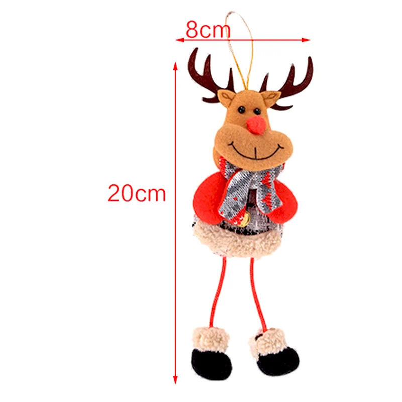 1 шт маленькая кукла ткань Рождественская елка кулон фестиваль вечерние