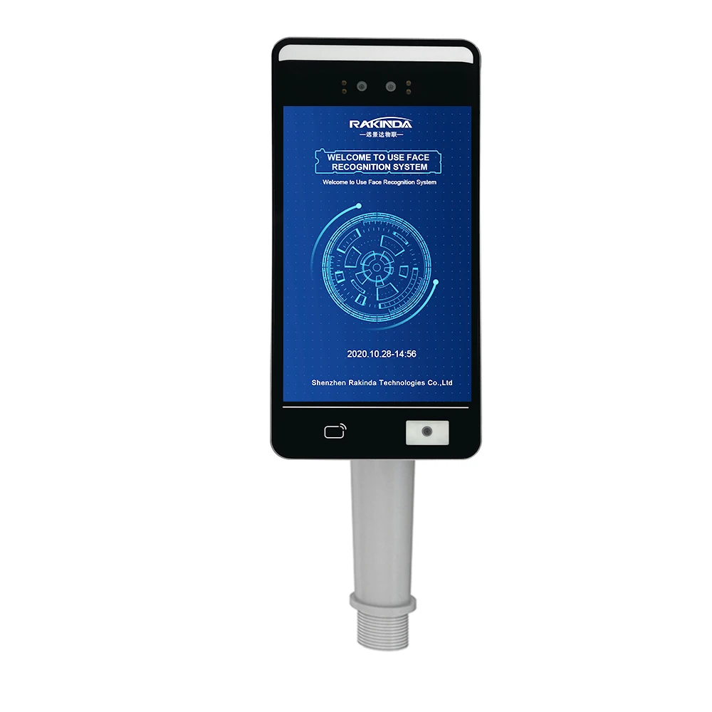 Автоматический Бесконтактный ИИ терминал распознавания лица с QR ридером