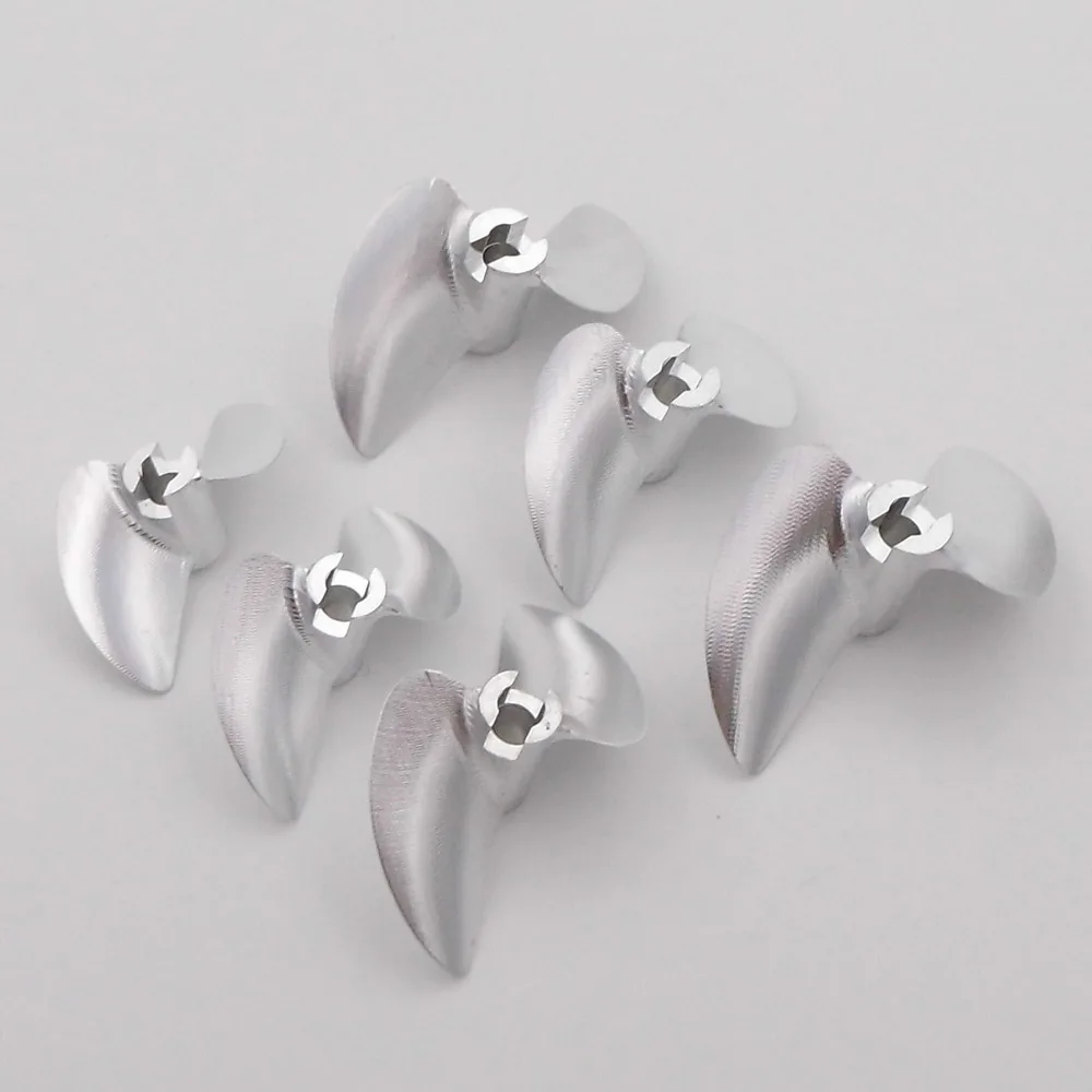 1 шт 4 мм вал 2 лопасти металличе