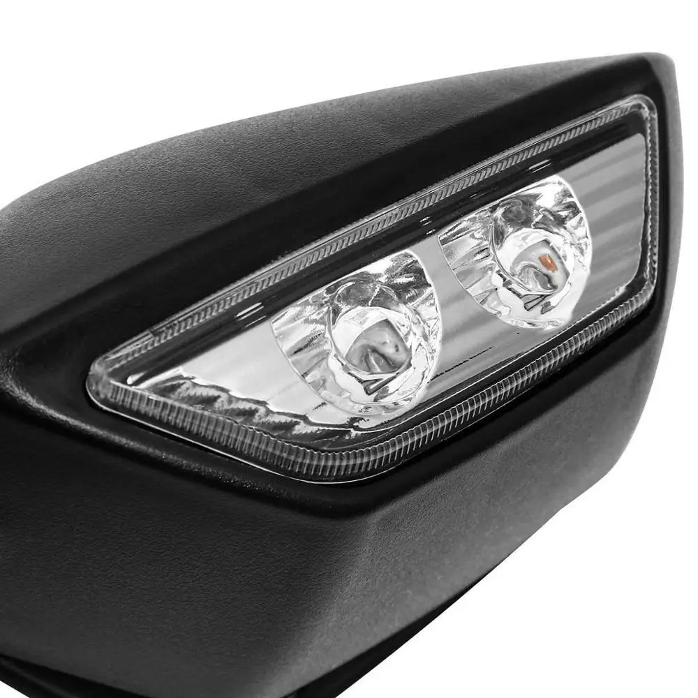 

Motorcycle LED Turn Signals Rear View Mirrors For Kawasaki Ninja ZX10R 2016-2020 2019