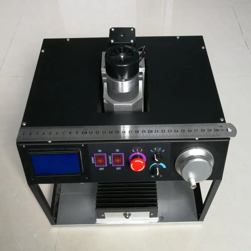 CNC router 1010 3 axis can be upgraded to 4 column type cnc vertical lathe engraver 400W spindle A B | Инструменты