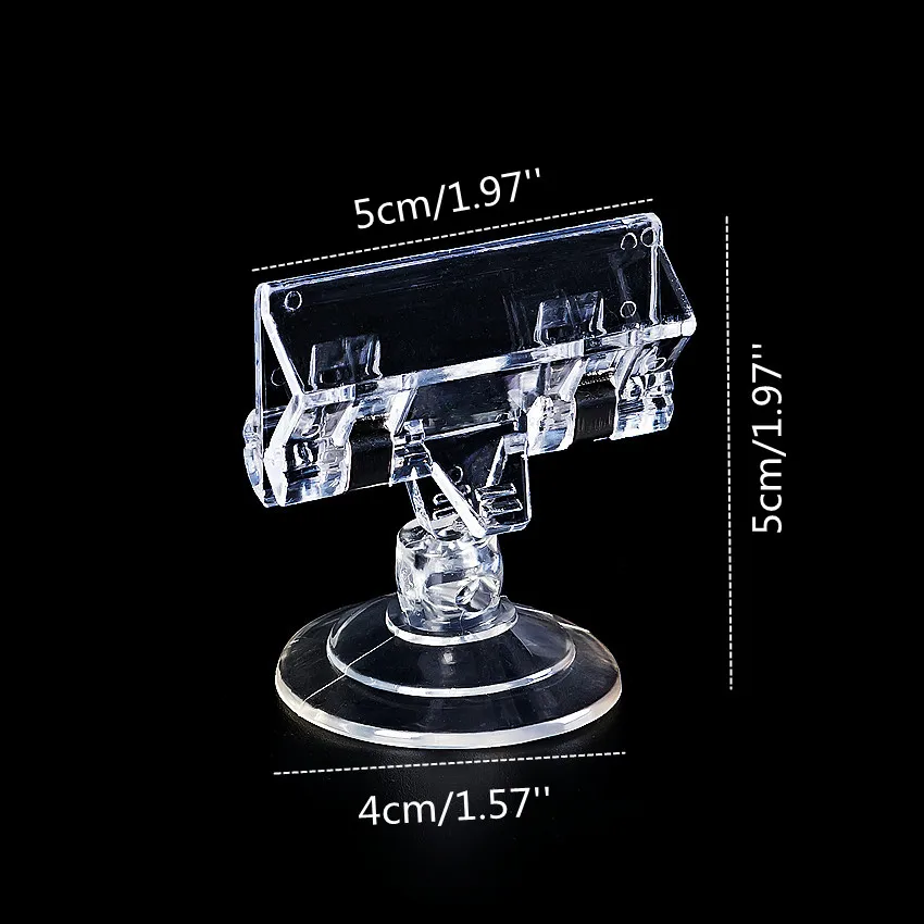 Пластиковые Держатели на присоске 1 3 см мягкая основа 20 шт. | Канцтовары для офиса