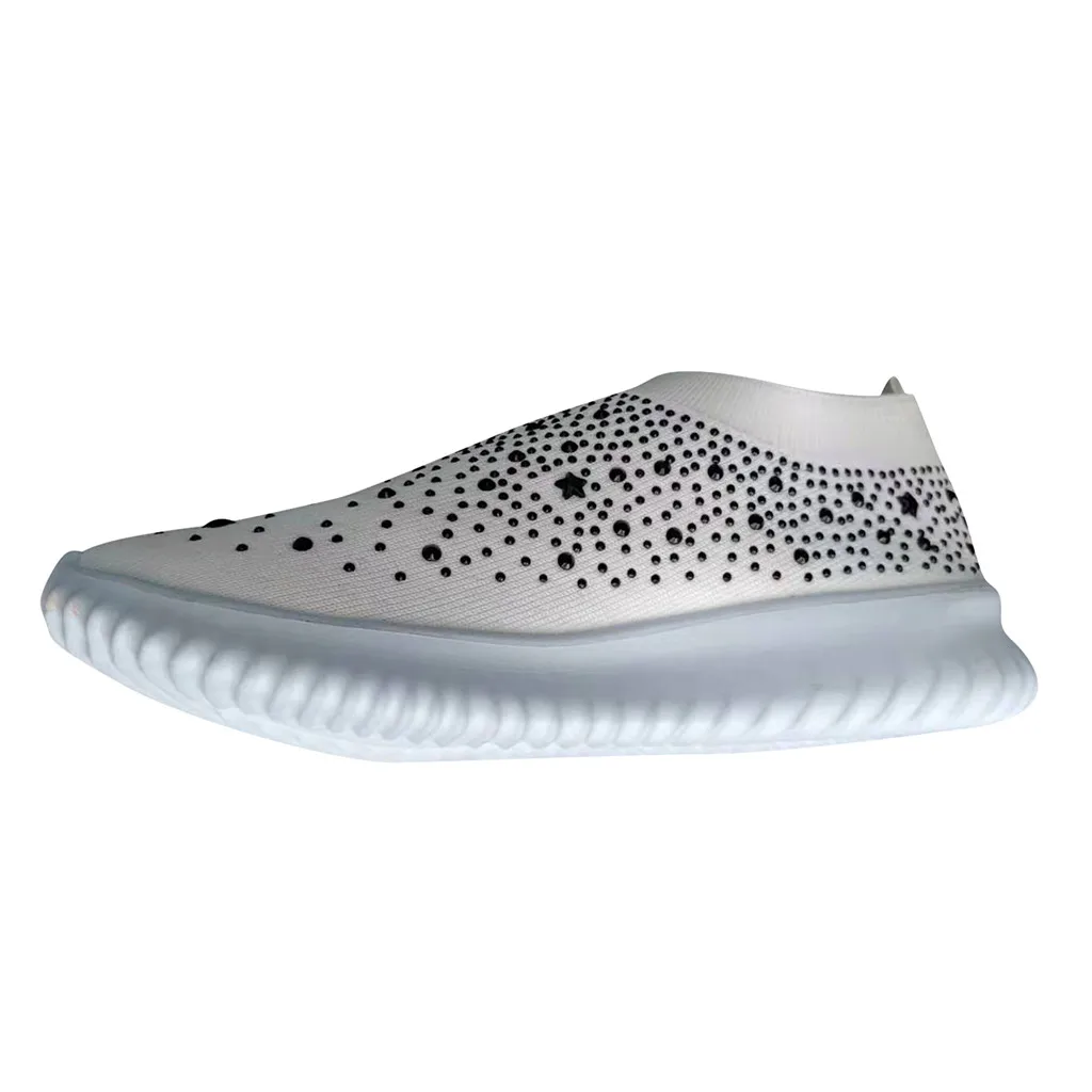 Fashion Running Sneaker Shoe Women Zapato De Mujer Crystal Platform Chaussures Female Rhinestone Shoes | Спорт и развлечения