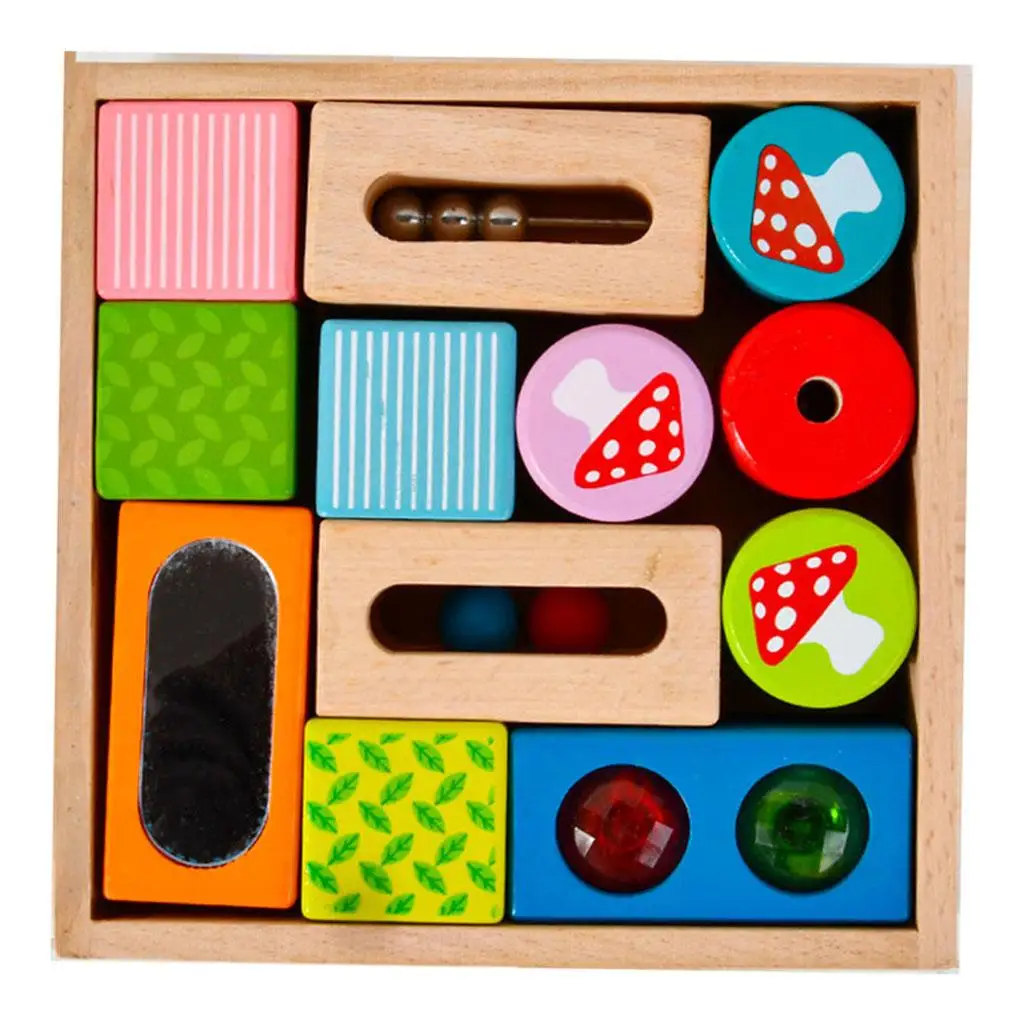 12 шт. детский Деревянный конструктор зрительно-моторный глаз | Игрушки и хобби