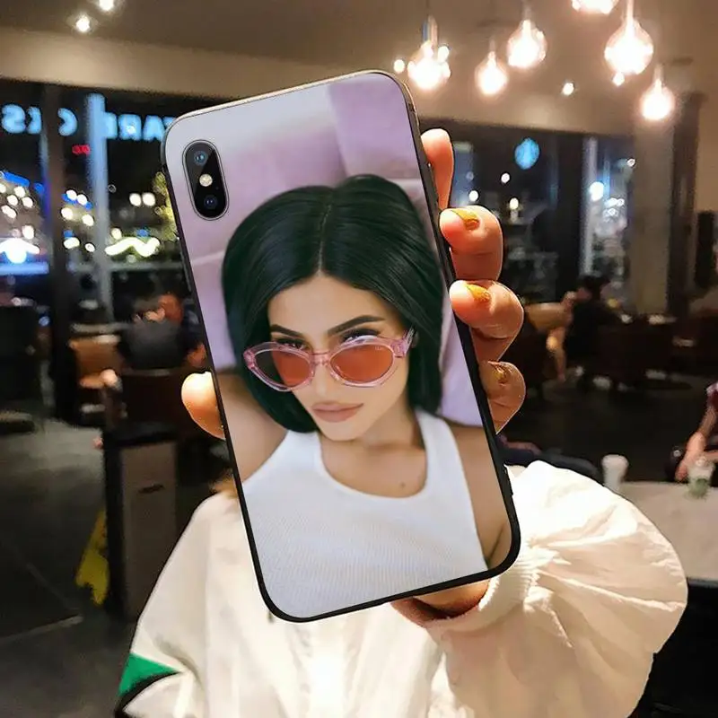 

Kylie Jenner fahsion hot actor luxury Phone Case cover for iPhone 11 12 pro XS MAX 8 7 6 6S Plus X 5S SE 2020 XR