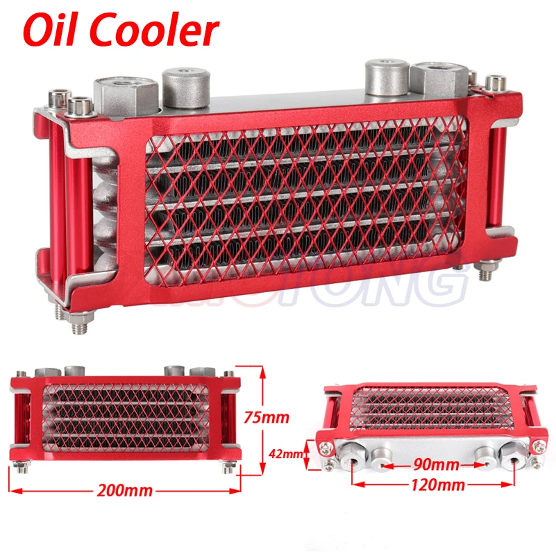 Масляный радиатор для мотоцикла кроссового велосипеда питбайка обезьяны
