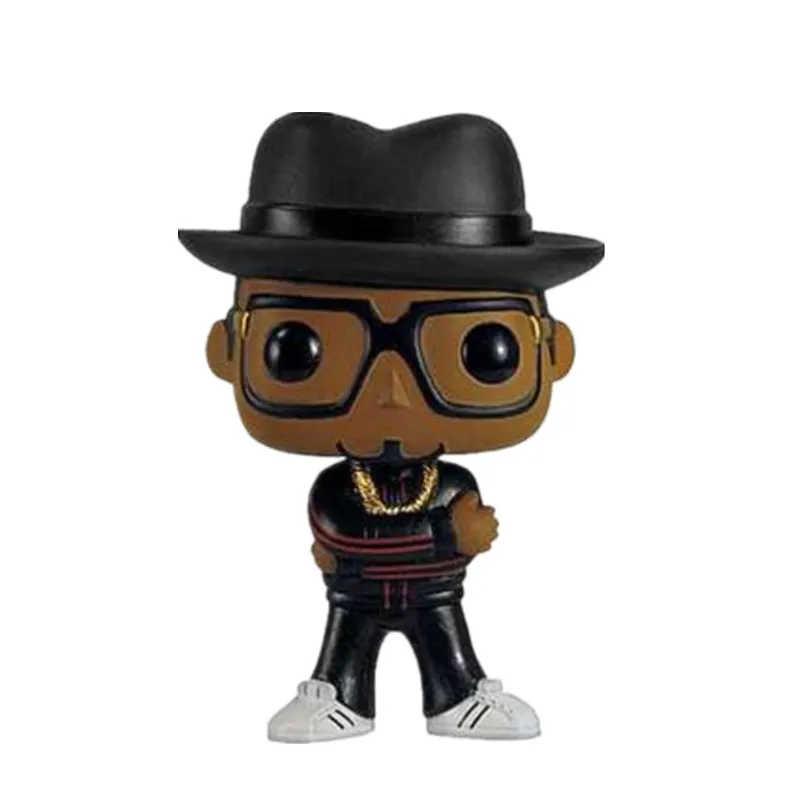 

Disney Rap Band: Run Dmc Jam Master Jay Action Figure Toys Vinyl Doll for Boy Birthday Gift Collection Model
