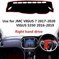 taijs factory simple polyester fibre car dashboard cover for jmc vigus 7 2017 18 19 20 s350 2016 2017 18 19 20 right hand drive