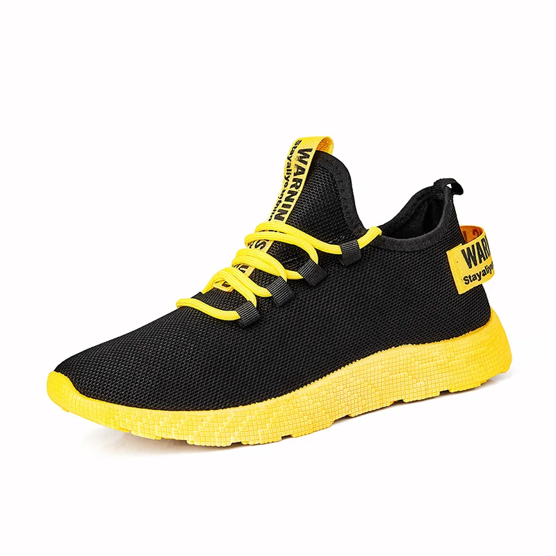 Мужская повседневная обувь из сетчатого материала Спортивная Легкая удобная