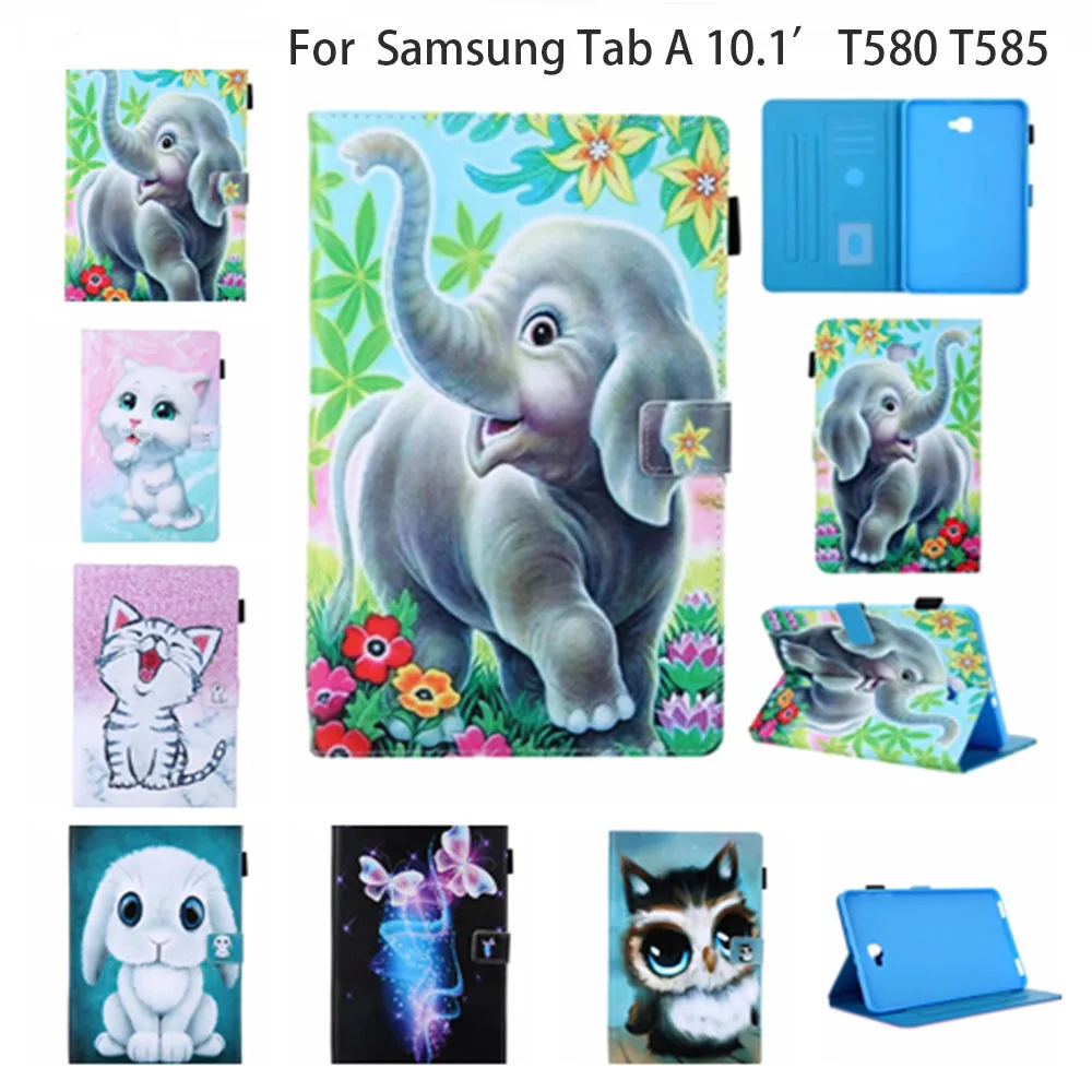 SM-T280 чехол для samsung Galaxy Tab A A6 7,0 T280 T285 SM-T285 чехол Funda Модный чехол с кошкой для планшета