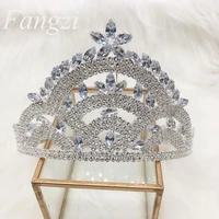 fashion classic crystal crown sparkling zirconium stone crown jewelry bridal wedding accessories birthday party accessories