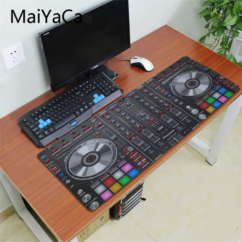 Maiyaca DJ ручным приводом игровой коврик для мыши Скорость коврик для мышь Notbook компьютер Мышь Pad High-end геймера на популярный ноутбук Мышь коврик - Цвет: Lock Edge 30x60cm