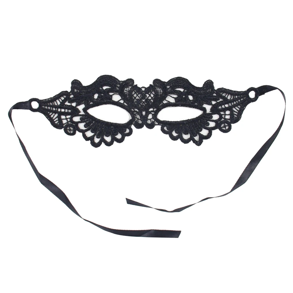 

Women Hollow Lace Masquerade Face Princess Prom Party Props Costume Halloween Masquerade Mask Women Sexy scarf mask for face