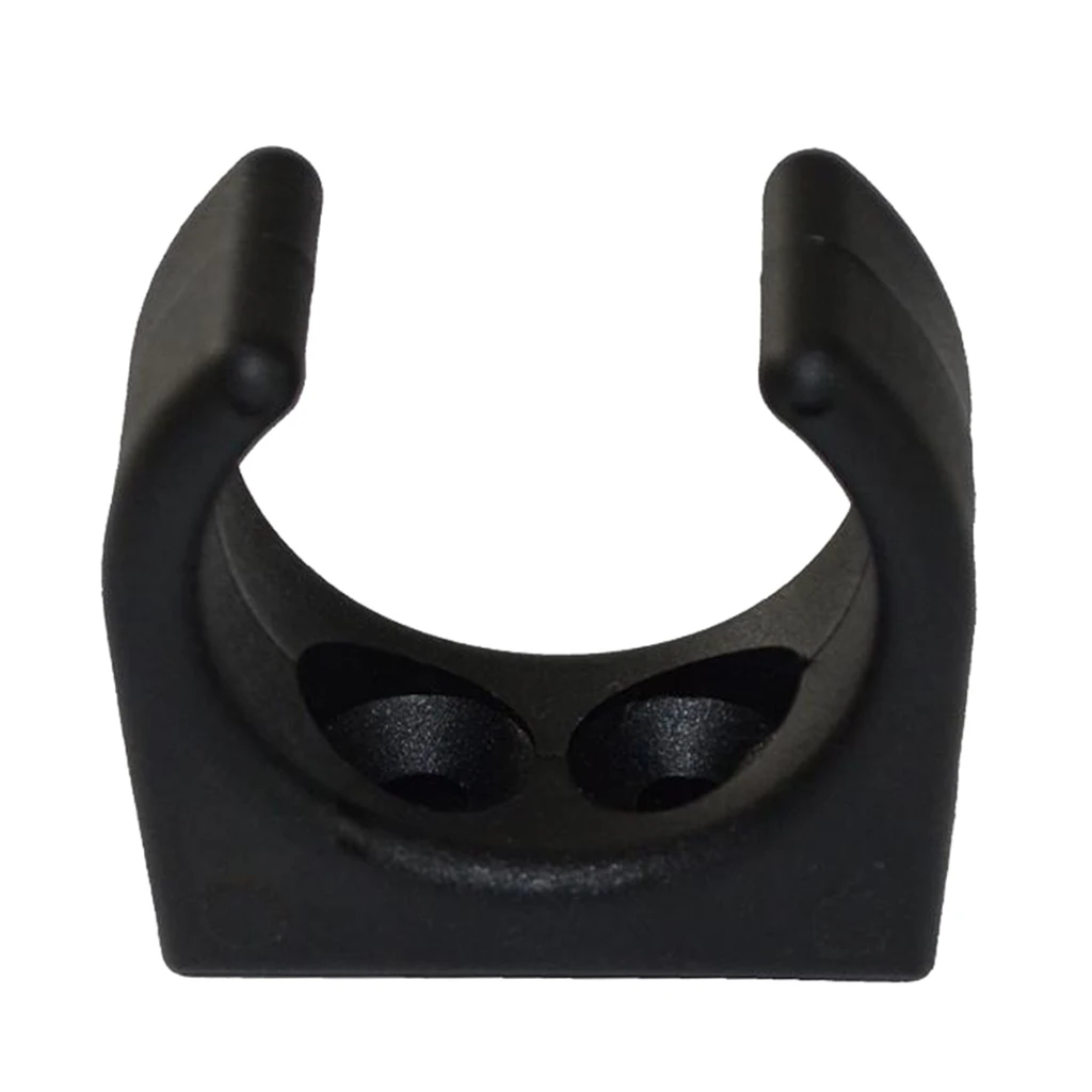 

1-1/4in Opening Boat Boarding Ladder Stowing/Boat Hook Storage Clips - Black