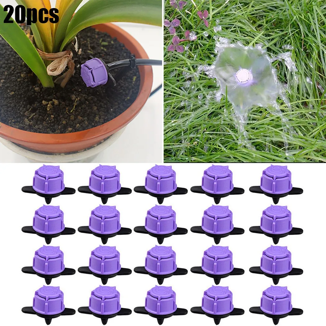 

Garden Irrigation Connector Lawn Dripper Plant Flower Watering Plastic