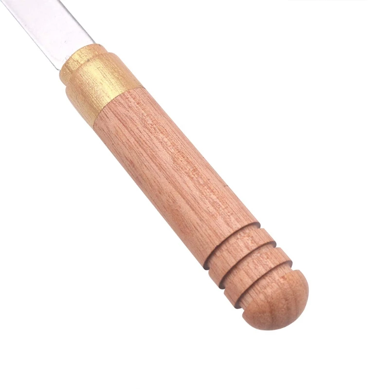 

Wooden Handle Fret File Guitar Repairing Luthier Tool for Guitar Bass Ukulele