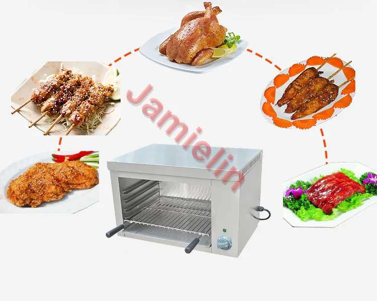 Промышленный гриль Jamielin отдельно стоящий настенный Электрический Саламандер