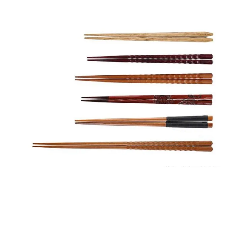 В японском стиле деревянный палочки для еды разнообразие цветов удлиненные